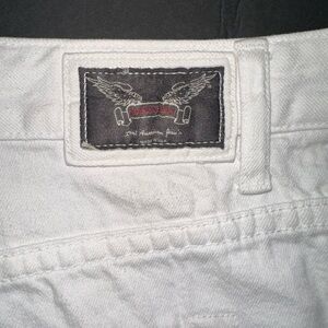 Robin's Jean White Denim Jean Shorts